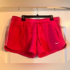 Vintage NIKE dark pink athletic shorts